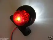 MINI LED RUBBER STALK SIDE MARKER LIGHT LORRY TRUCK TRAILER BUS CHASSIS 24V