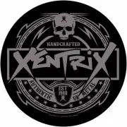 Xentrix Est 1988 Circular Back Patch Thrash Metal Official Band Merch
