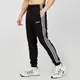 Adidas Essentials 男子 黑白 縮口 三條線 運動休閒 長褲 DU0468