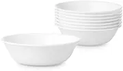 Corelle Chip Resistant, Bowl Sets, 8 Pieces, Winter Frost White