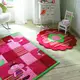 Fuwaly｜德國Esprit home KID系列-繽紛花彩地毯-Φ100cm ESP2840-06