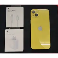 在飛比找蝦皮購物優惠-二手精品 iphone14plus 128G 黃色 9.9成