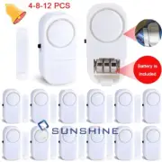 Anti Thief Security Magnetic Gate Entry System Wireless Window Door Sensor Alarm