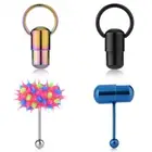 Vibrating Tongue/Belly Ring Stud Barbell Stainless Steel Body Piercing Jewel GOF