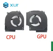 CPU GPU Cooling Fan DC12V 9.60W For HP By Gaming VICTUS 16-R TPN-C169 N44738-001