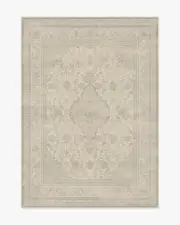 150' x 215' | Machine Washable Runner Rug | Kid & Pet Friendly | Indoor Rug | Rowan Soft Grey & Ivory Rug | Ruggable