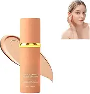Biomi-Mic Foundation 4 In 1 Spectrum, Foundation 4 In 1 - Medium Spectrum, 4 In 1 Foundation Liquid, Hydrating Medium Full Coverage Concealer, Bionic Liquid Foundation 4 In 1 (1pcs)