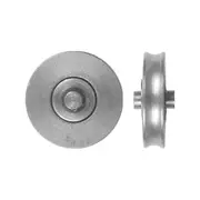 Rolltrak 25mm Stainless Steel Concave Roller