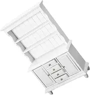 Totority Lovely Miniature Furniture for Landscaping 1:12 Scale Mini House Decor Smooth Surface