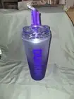 Dunkin Summer 2024 Ombre Plastic Insulated 24oz Tumbler PURPLE