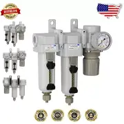 Modular Compressed Air Filter & Regulator Combo - High Performance, Easy Install