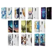 OFFICIAL JONAS "JOJOESART" JÖDICKE BIG CATS LEATHER BOOK CASE FOR LG PHONES 1