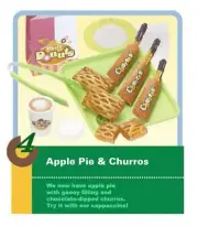 Re-Ment Donuts To Go Miniature Dollhouse Apple Pie & Churros #4