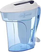 ZeroWater 2.8L 5-Stage Water Filter Jug, IAPMO Certified to Reduce PFOA/PFOS, Fluoride, Lead & Other Heavy Metals-0 TDS, BPA Free, TDS Meter Included