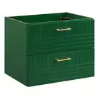 Modway Daybreak 23.5" Particleboard MDF Wood Wall-Mount Bathroom Vanity in Green