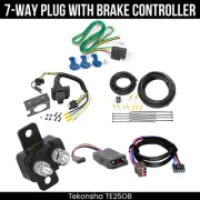 Tekonsha 7-Way Trailer Wiring Kit + Brake Control For 04-07 Ford Econoline Van