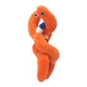 Giant Microbes DNA Genetic Human Biology Soft Plush Cuddle Stuffed Toy Orange