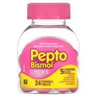 在飛比找iHerb優惠-[iHerb] Pepto Bismol 鹼式水楊酸鉍咀嚼片