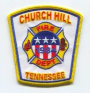 Church Hill Fire Department Patch Tennessee TN
