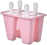 Silicone Ice Cream Mould Block /6 Cavity Frozen Molds ICY Pole Jelly Popsicle AU