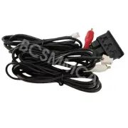 Car Audio Input AUX Type-C RCA USB Port Panel Interface Extension Cable Adapter (for: Daihatsu)