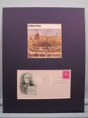 The First Labor Day honors American Workers & First day Cover for Samuel Gompers