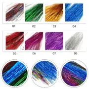 123 characters Versatile DIY Trout Bait Material with Bright Fly Tying Silk