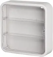Acrylic Display Case, Clear Display Case for Figures, Wall Mounted Display Cabinet, Transparent Dust-Proof Storage Box 3-Layer Display Cases, Clear Doll Box Display Box