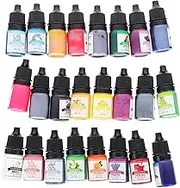 COHEALI DIY Epoxy Resin Pigment Uv Colorant 5ml/Each for Jewelry Crafts DIY Liquid Colorant Colorful Epoxy Resin Pigment for s