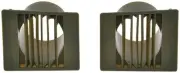 1967-76 Dodge Plymouth A Body; Dash Vents; Dark Green; Pair