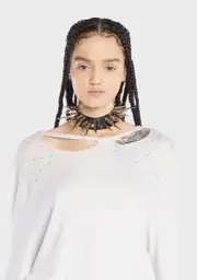 [Dolls Kill X NastyGem] Nightfall Spiked Choker