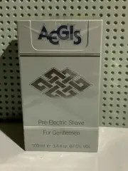 Rare Vintage Aegis Pre-electric shave lotion Plastic Wrapped Sealed