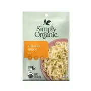 Simply Organic Alfredo Sauce Mix 12 Pack Creamy Italian Seasoning 1.48 Ounce