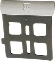 Replacement SD Card Slot Cover Holder Frame, Gaming Console SD Card Slot Repairing Kit for Nintendo New 3DS XL/LL