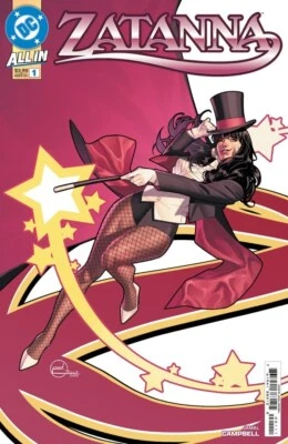 Zatanna #1 (Of 6) CVR A Jamal Campbell Cover Variant 2/19 DC Comics
