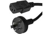 StarTech.com 1m 3 ft Power Supply Cord - AS/NZS 3112 to C13 - Computer Power Cord - Monitor Power Cord - Computer Monitor Cable
