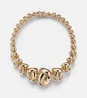 [Jennifer Fisher] Jennifer Fisher Multi Knot 10kt gold necklace One Size gold