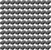 ZUZONG 100 PCS Gigabit RJ45 Coupler, Ethernet Extender Connector in Line Coupler for Cat8/Cat7/Cat6/Cat5e/Cat5 Ethernet Cable Extender Adapter Female to Female (Black)