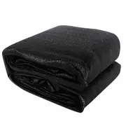Instahut Shade Sail 4x6m Rectangle 280GSM 98% Blac