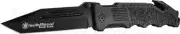 Smith & Wesson Border Guard 2 BLACK Tanto Plain SWBG2T