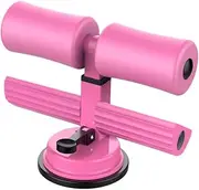 YARNOW Fitness Bar Pull up Bar Exercise Wheel Stomach Toner Barbell Dip Bar Waist Trainer Exercise Equipment Cup Weights for Home Gym Ab Machine Ab Wheel Abdominal Wheel er Pink