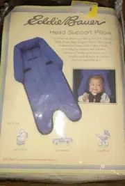 Eddie Bauer Head and Body Support Pillow for Car Seats and Strollers NEW