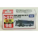 現貨 正版TAKARA TOMY TOMICA 多美小汽車NO.98 大型人員輸送車