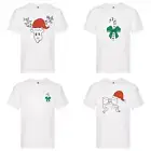 White CHRISTMAS T Shirt Women, Men, Christmas T Shirt, ANDSAL COLLECTION Gift