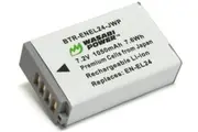 Wasabi Power Battery for Nikon EN-EL24 AND Nikon 1 J5, Nikon DL18-50, DL24-85