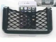 1x Car Net Storage Holder Adhesive Pocket Auto For Sunglasses Phone Black Mesh