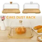 Rotating Cake Stand Set Easy to Clean Dessert Table Rotating Cake Stand~