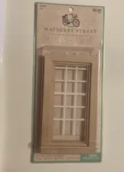 Dollhouse Miniature Window Classic Value 608869 1:12 inch scale