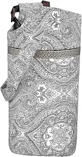 Kisangel Yoga Mat Carrier Bag Shoulder Strap Large Capacity Pouch for Fitness Key Phone Storage