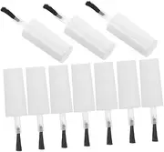 minkissy Nail Polish Applicator Brush Extra Bottle Brush for Nails Replacement Caps White 20pcs Set